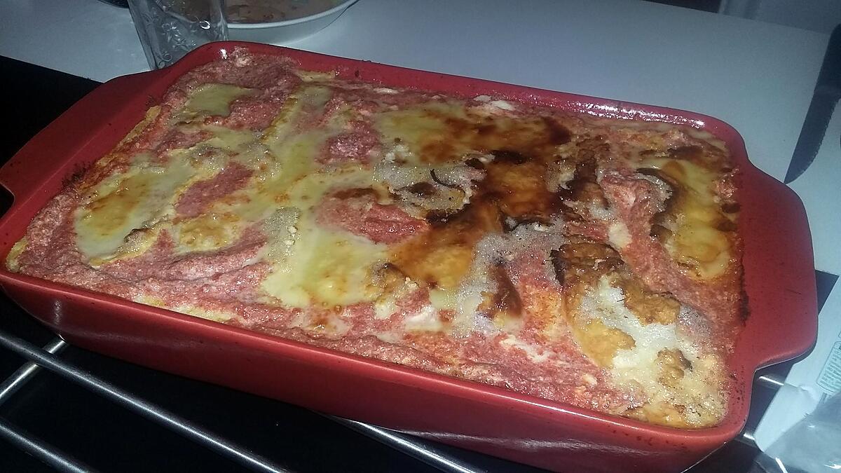 recette Gratin de polenta