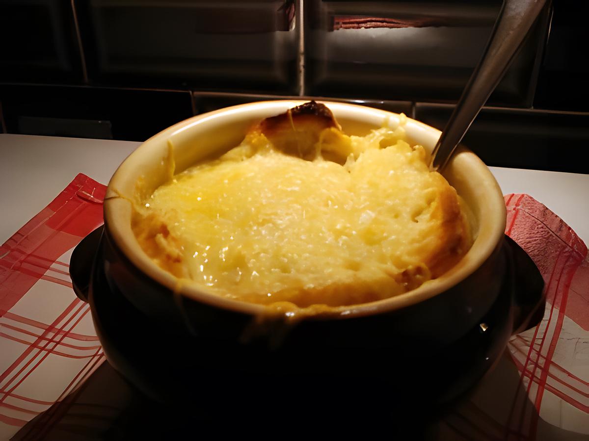 recette Soupe Gratinée à l'Oignon