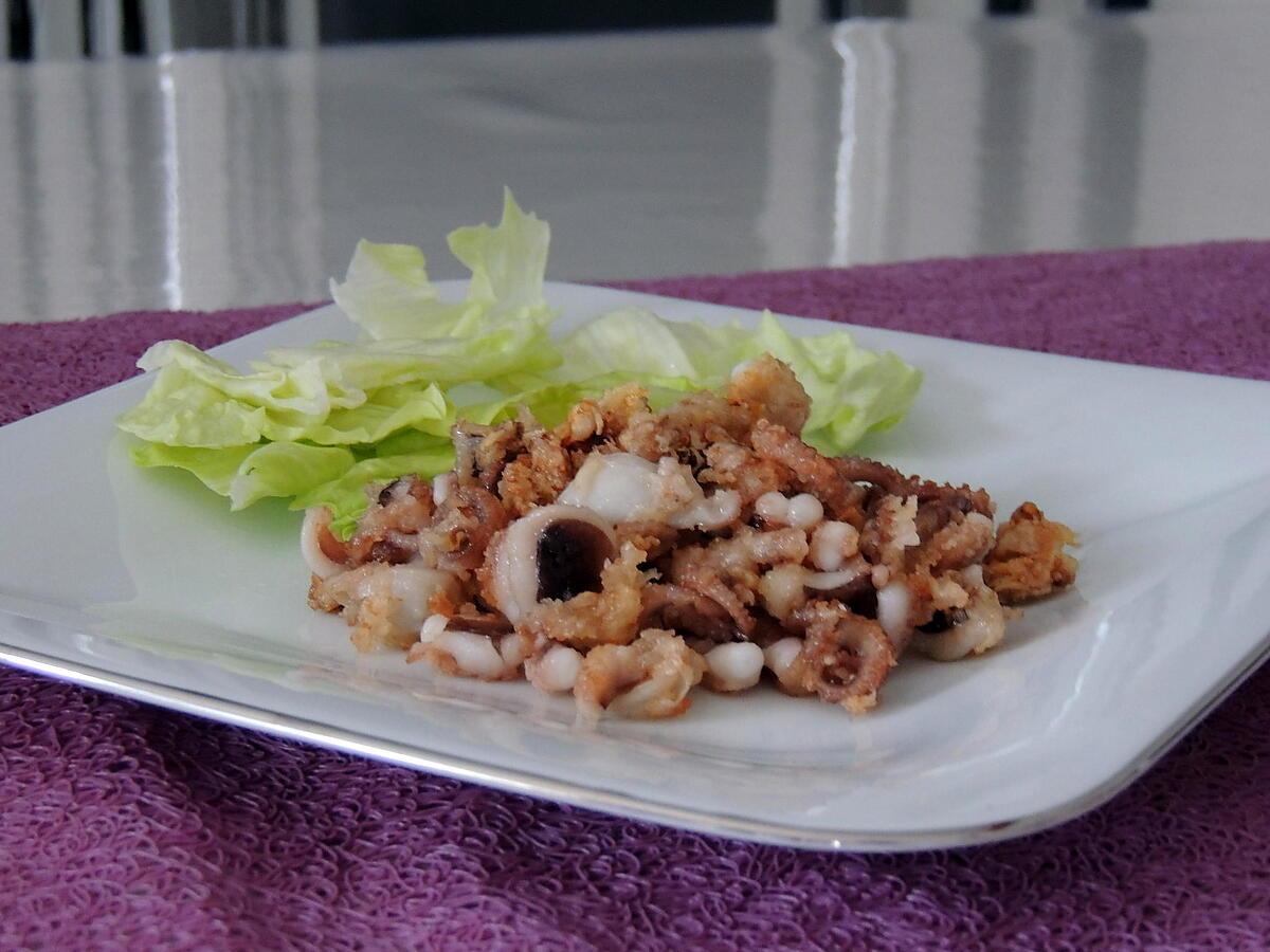 recette Poulpes frits