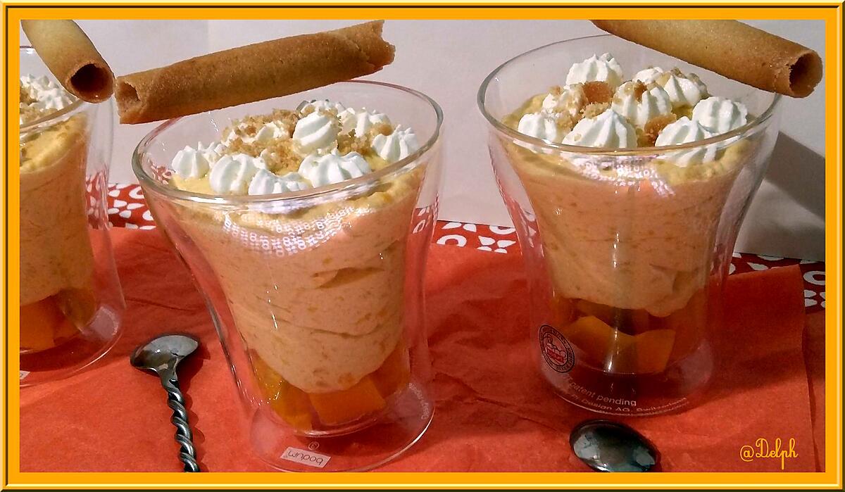 recette Mousse onctueuse de Mangue