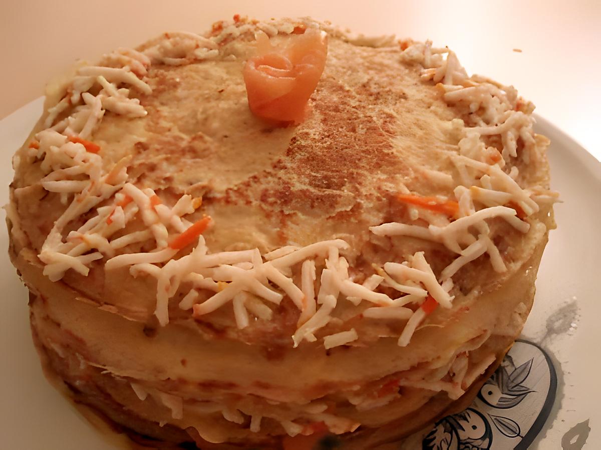 recette Gâteau de crêpes extra