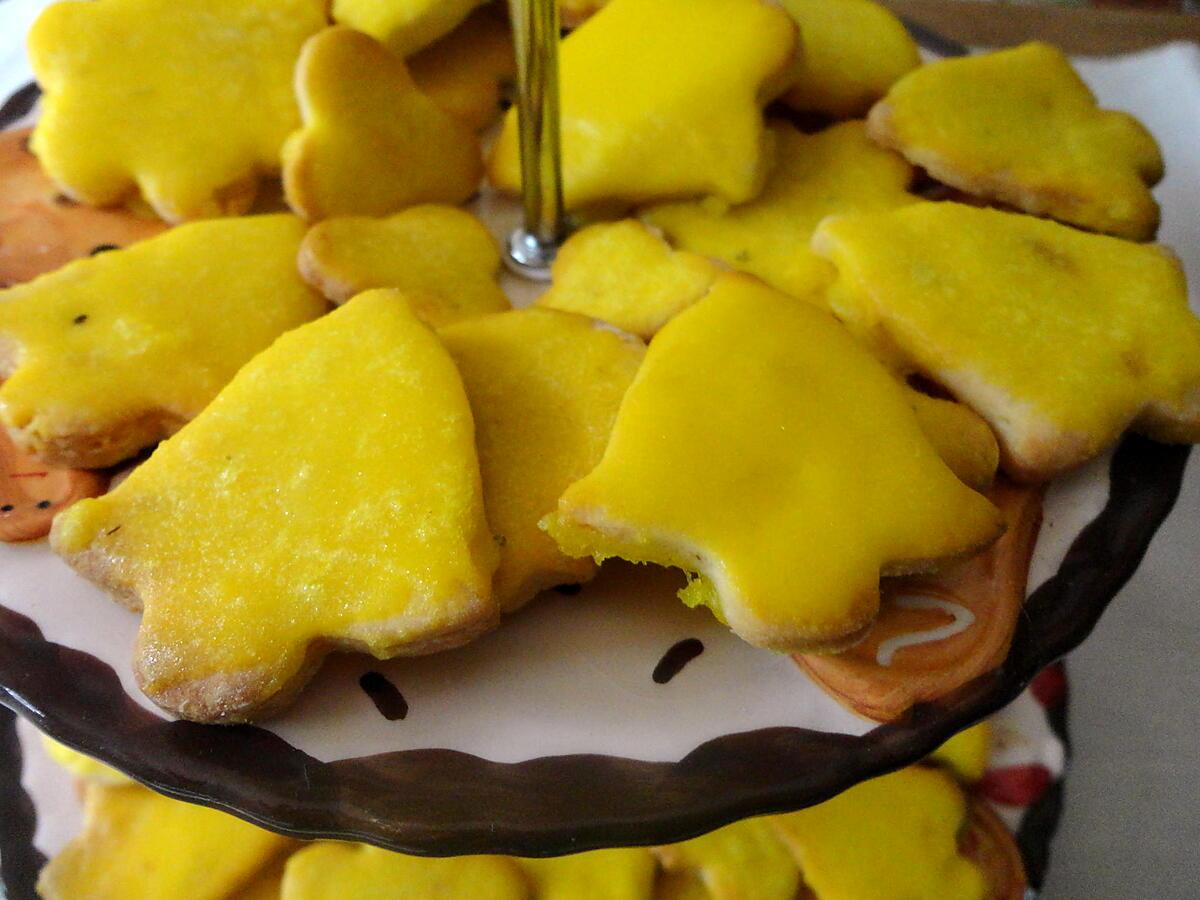 recette GALETTES sablés de pâques A L ORANGE