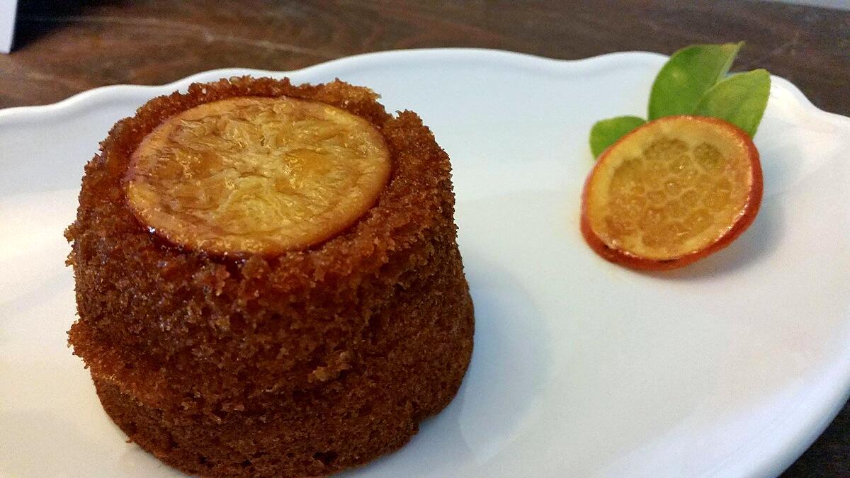 recette Minis cakes aux oranges