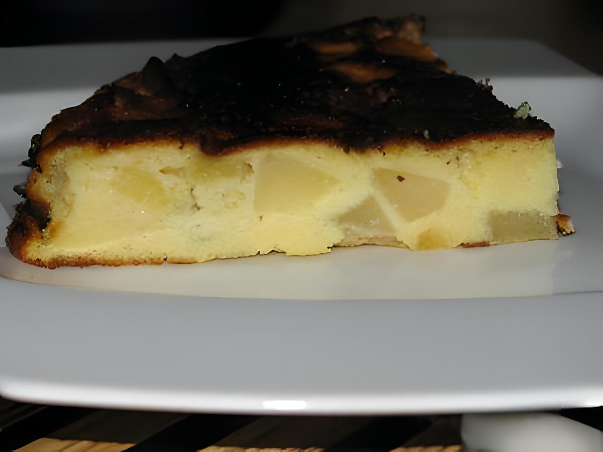 recette Clafoutis pommmes/ poires au fromage blanc