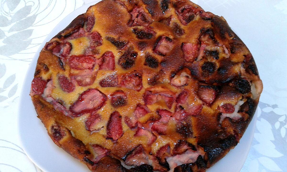 recette Clafouti aux fraises