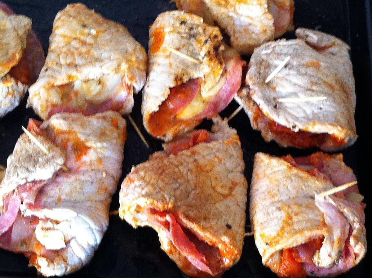 recette Saltimbocca de veau au fromage (compatible dukan)