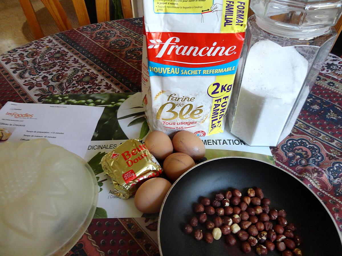 recette GATEAU LE CREUSOIS de " kilomettre 0 "