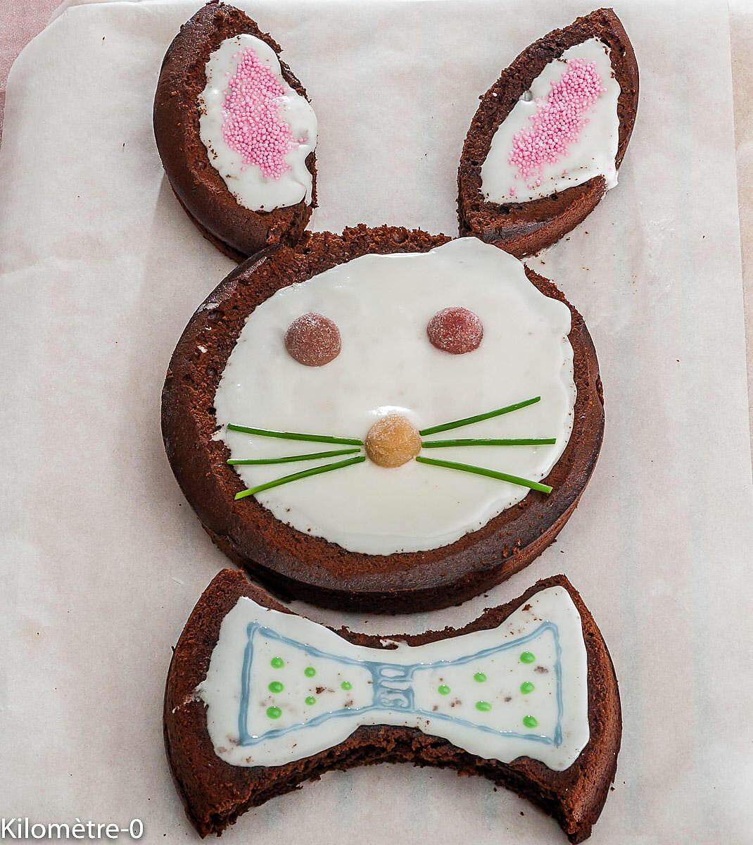 recette Gâteau lapin de Pâques