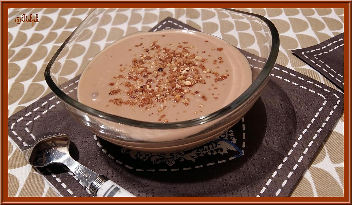 recette Crème à la Pralinoise au thermomix