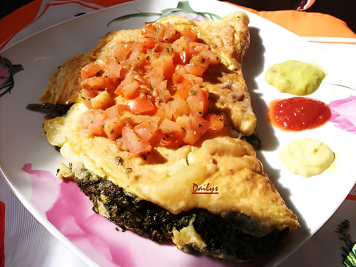 recette Omelette Aux Epinards