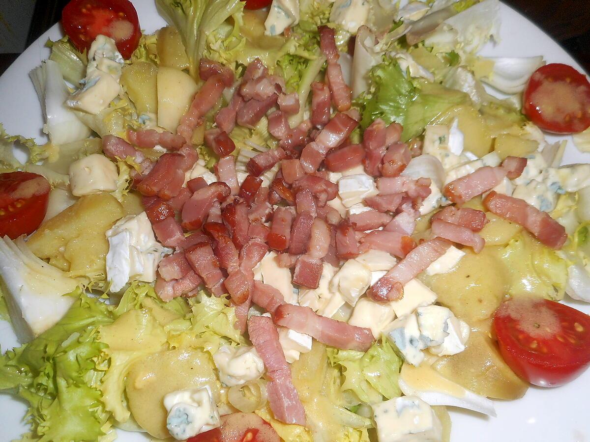 recette Salade auvergnate