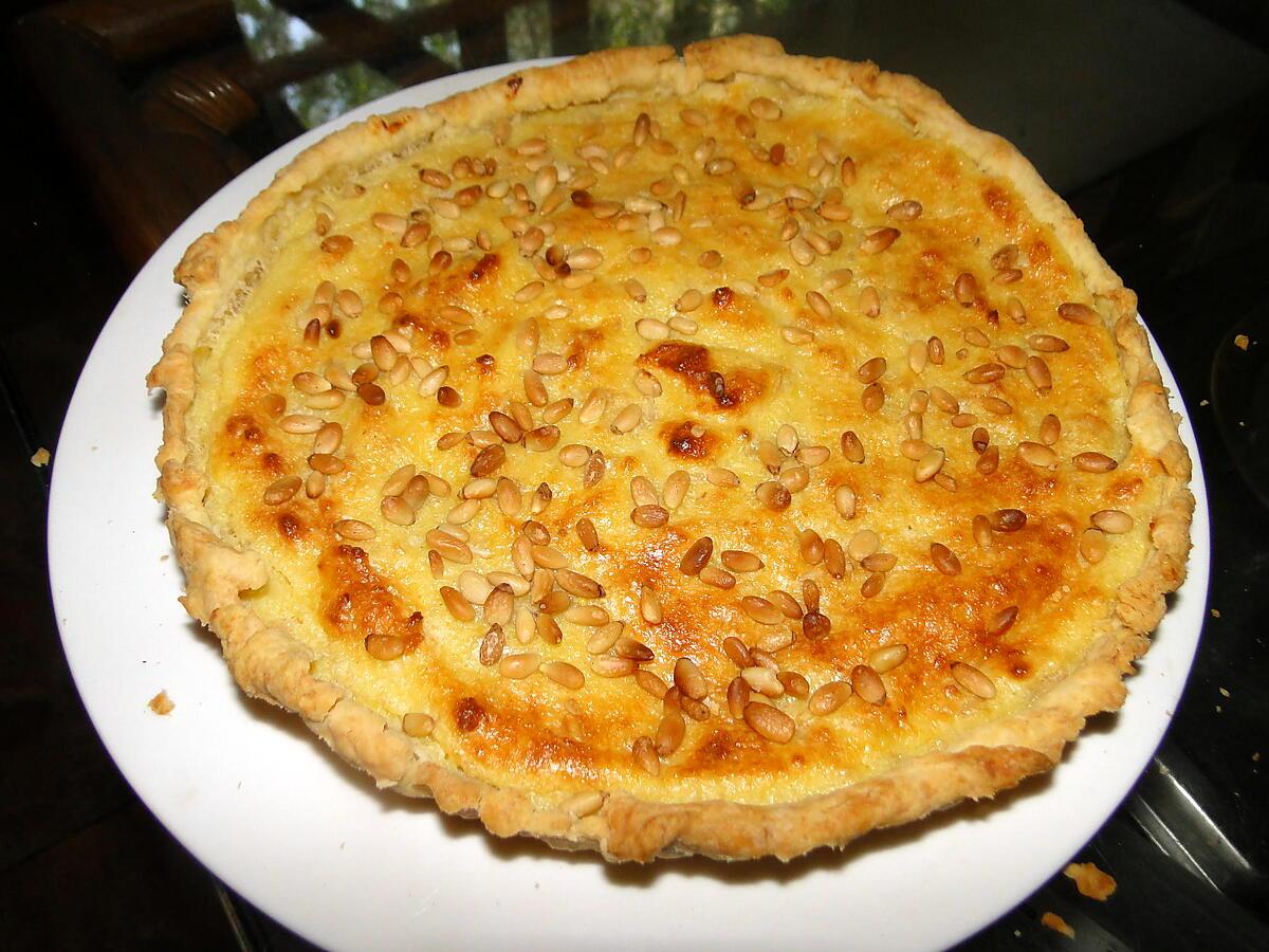 recette Tarte aux pignons