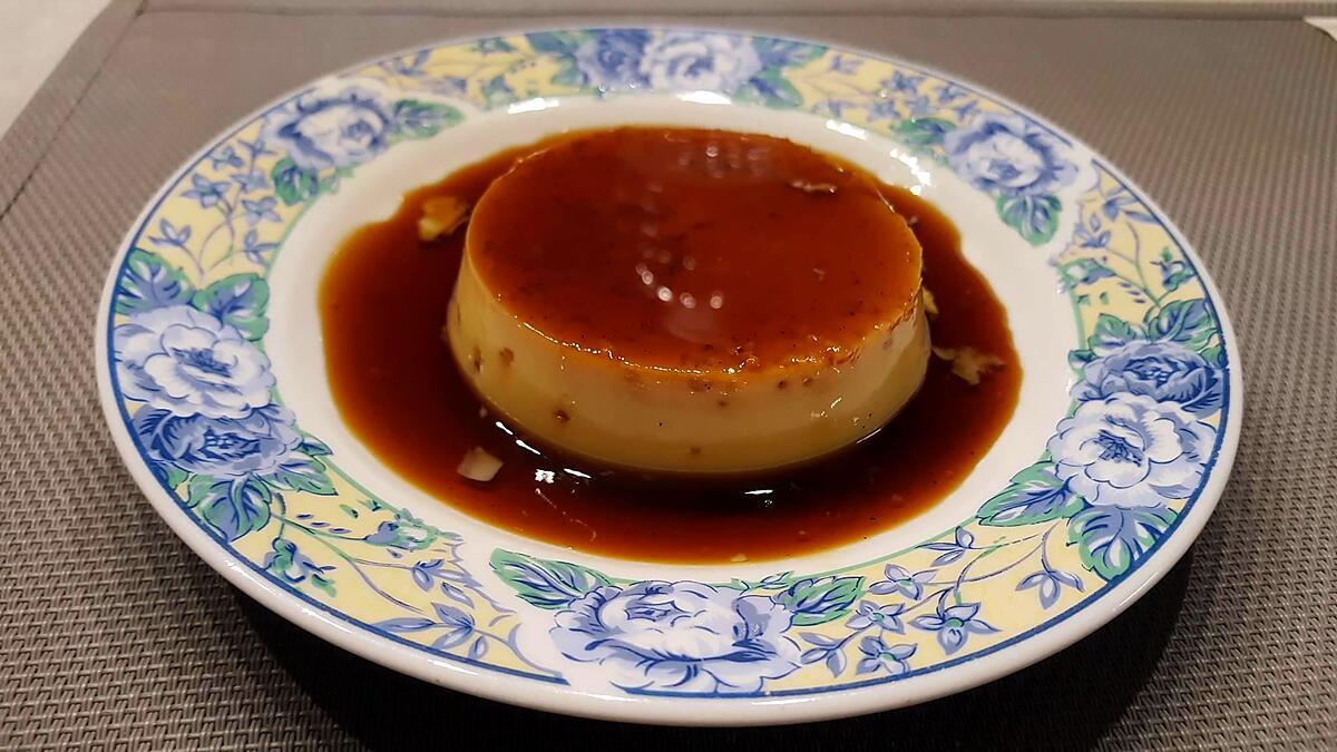 recette Crème renversée au caramel