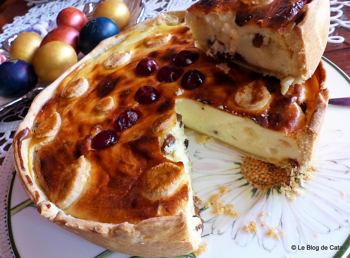 recette Gâteau de Pâques au fromage - Pască