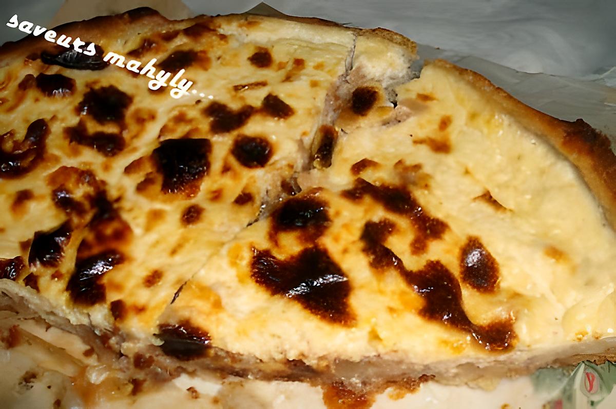 recette tunny quiche