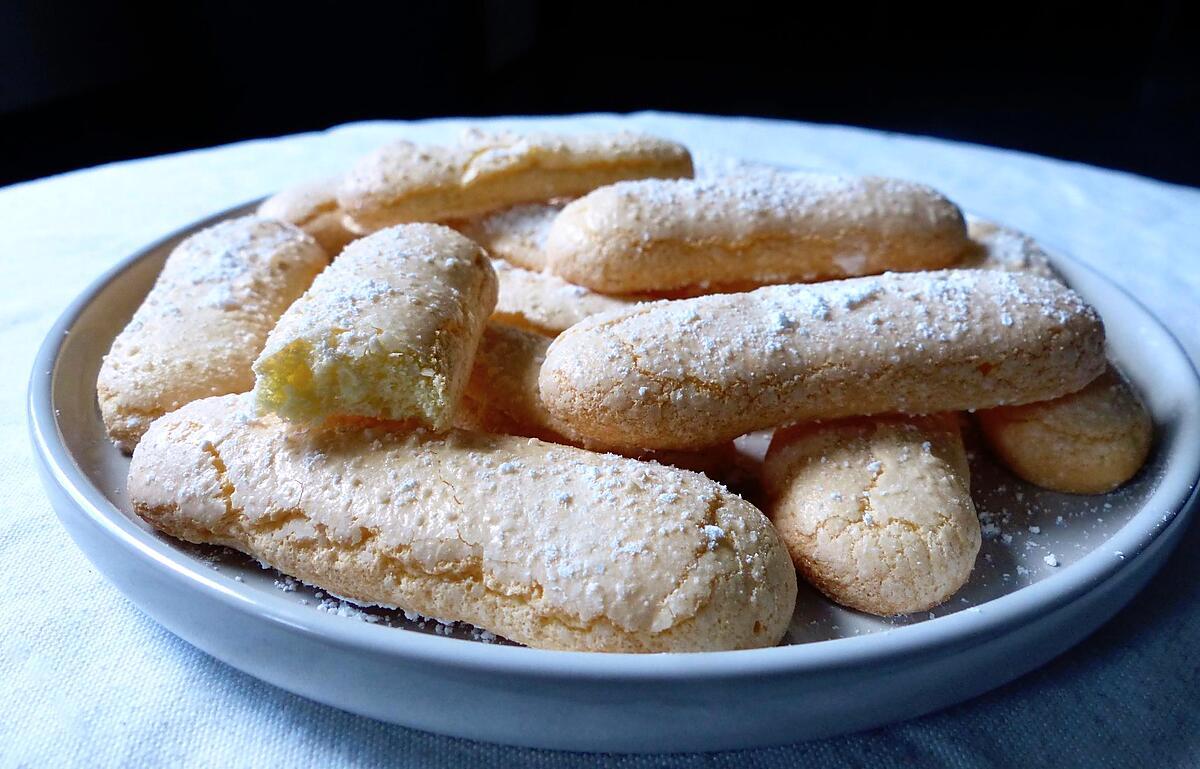recette Biscuits cuillers sans gluten et sans lactose
