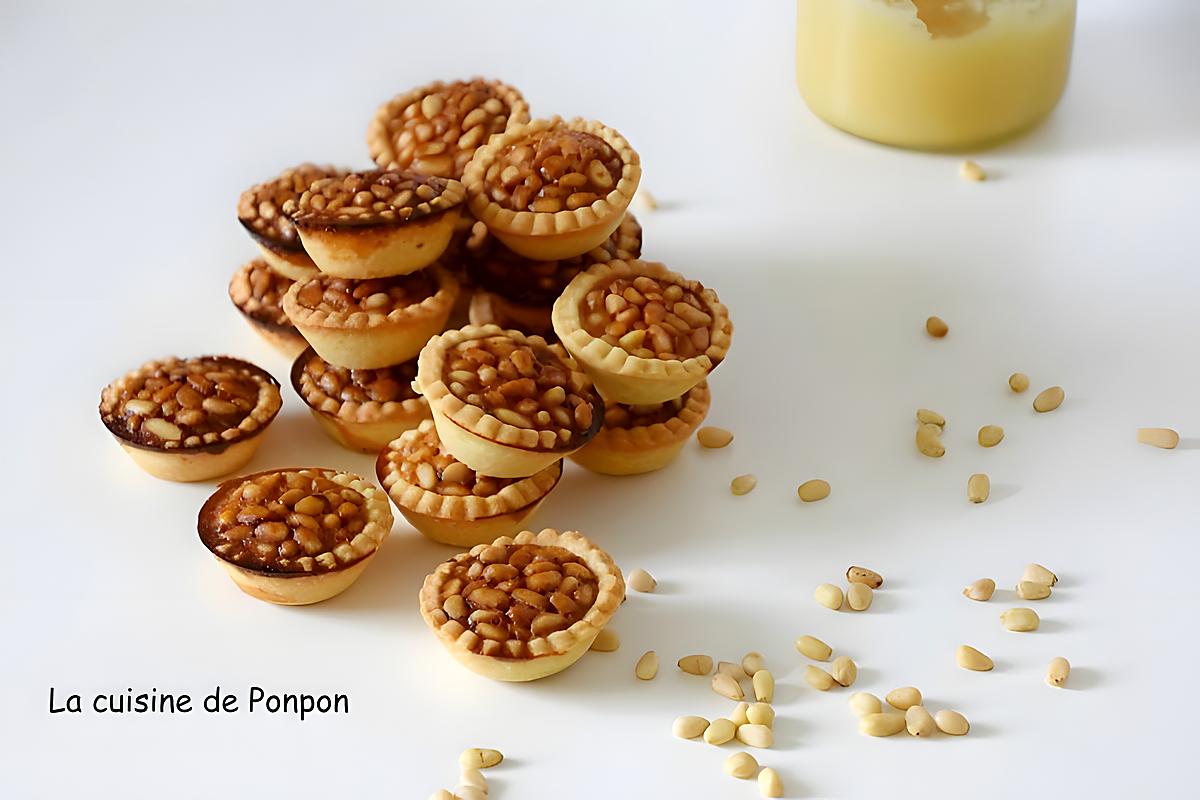 recette Pignoli ou mini tartelettes aux pignons