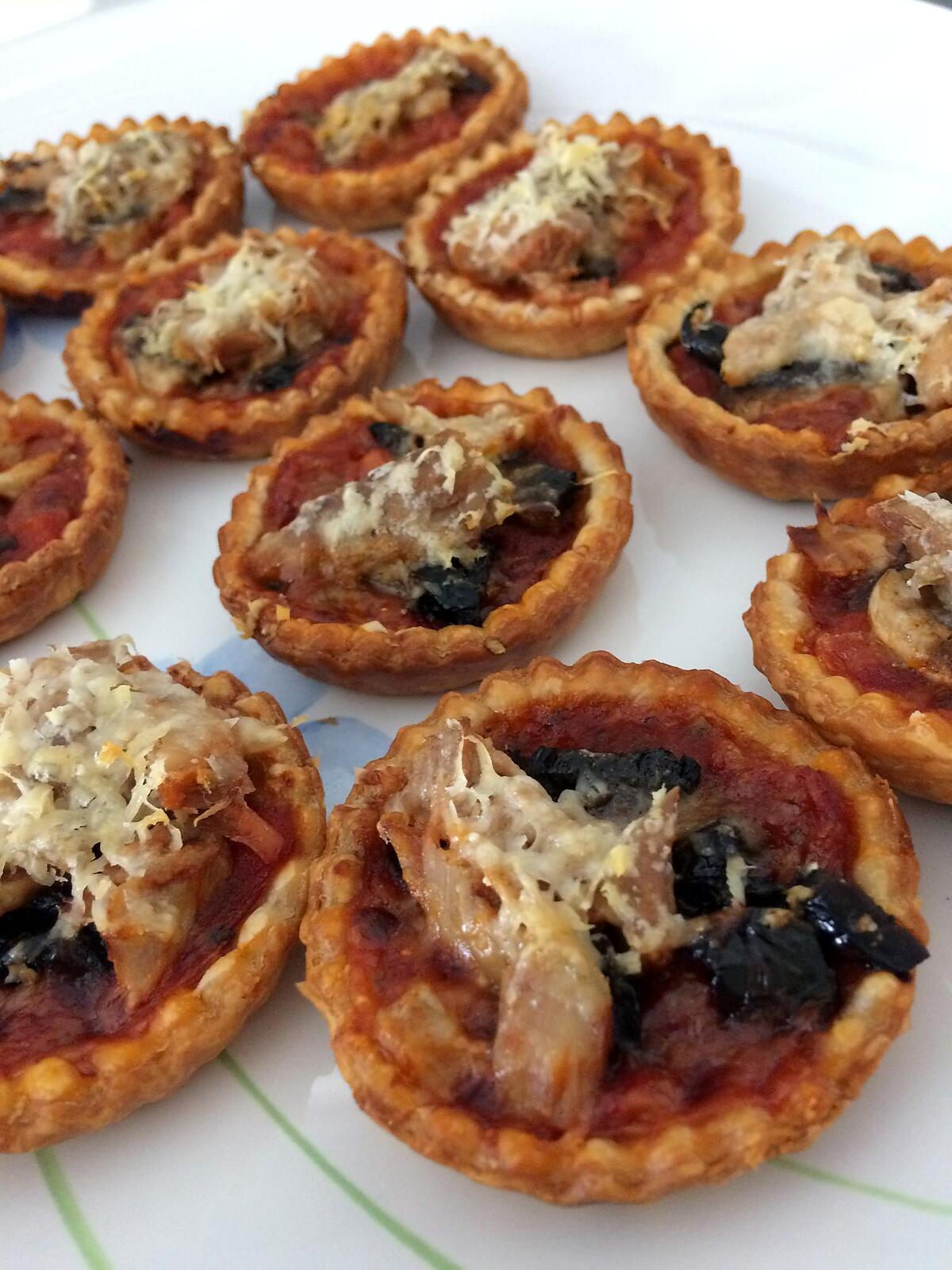 recette mini-tartelettes apéritives