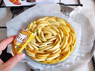 recette Tarte aux pommes à la compote