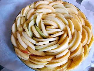 recette Tarte aux pommes à la compote