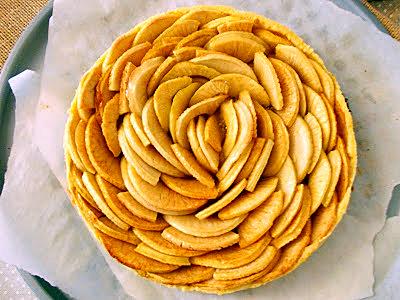 recette Tarte aux pommes à la compote