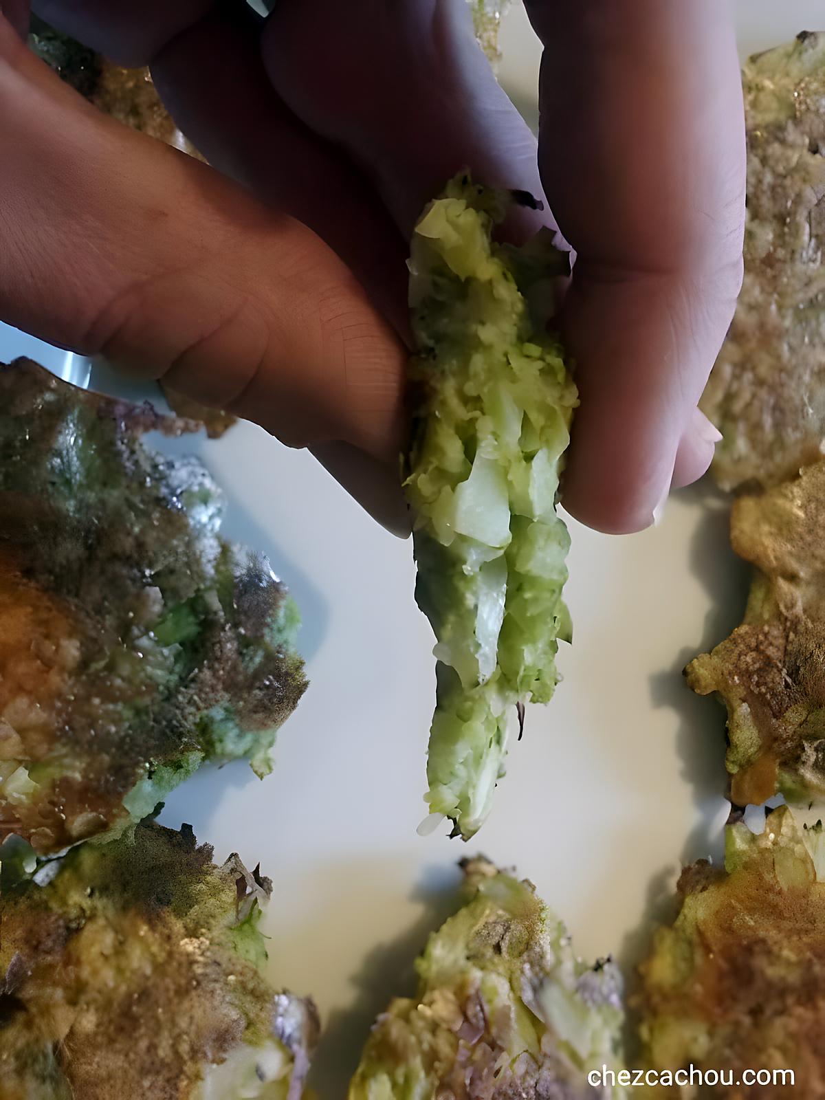 recette Galettes aux brocolis