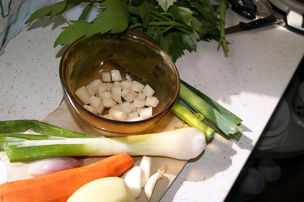 recette Cubes de bouillon de légumes