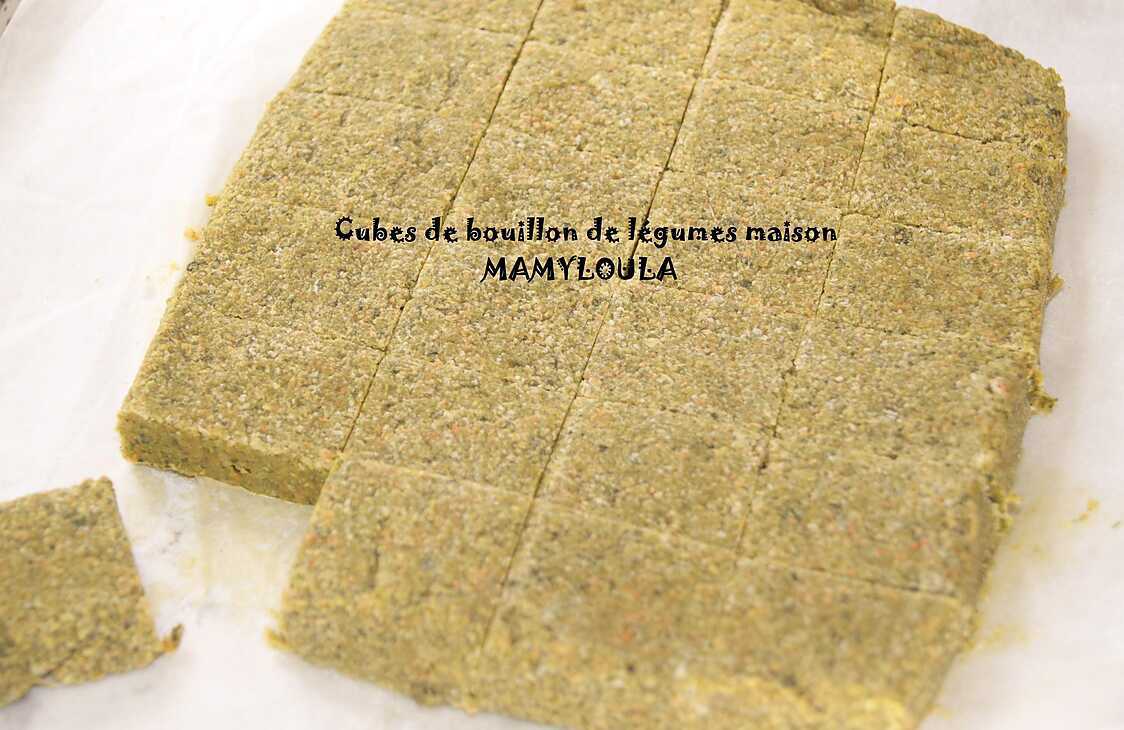 Recette de Cubes de bouillon de légumes