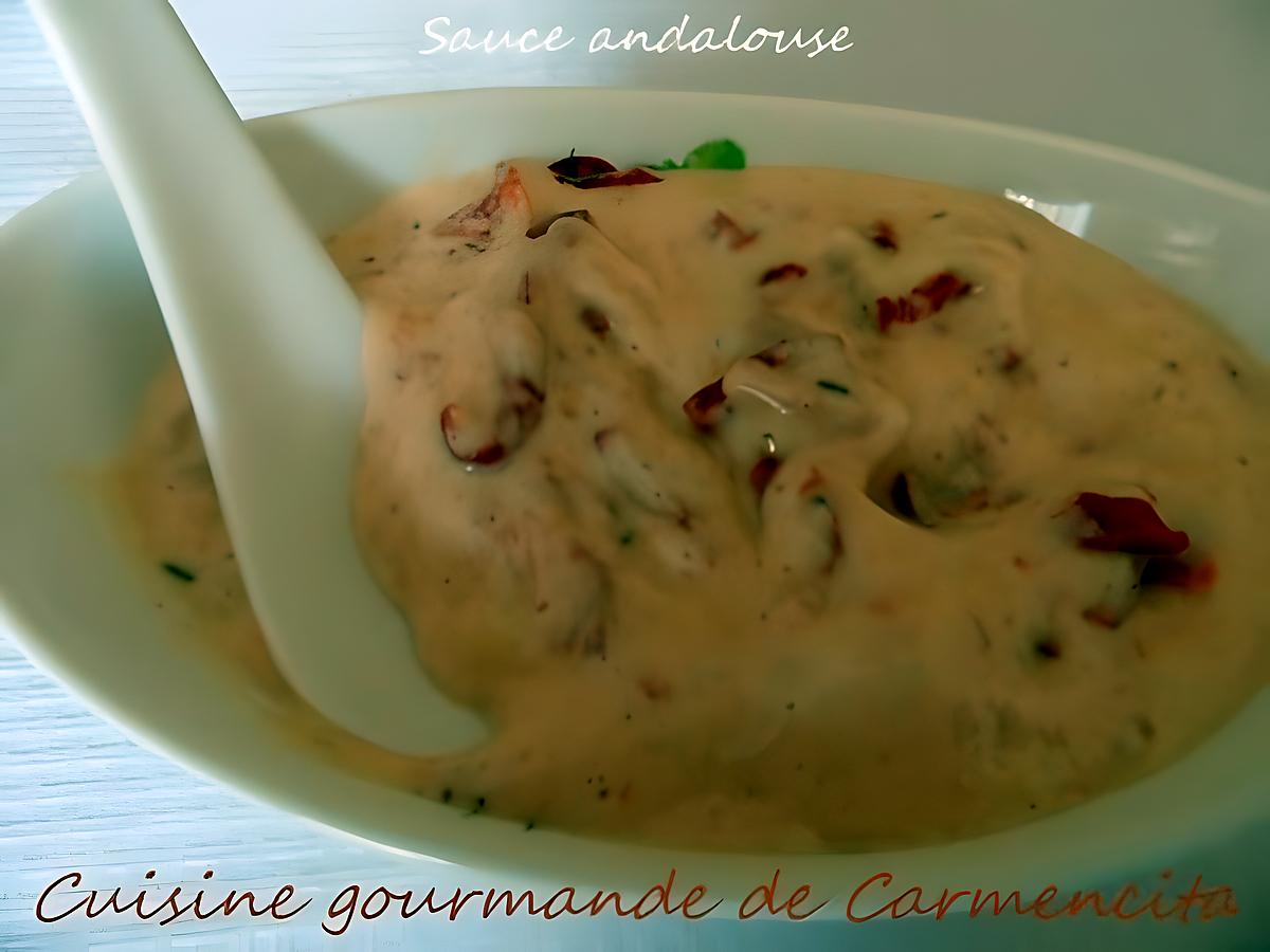 recette Sauce andalouse