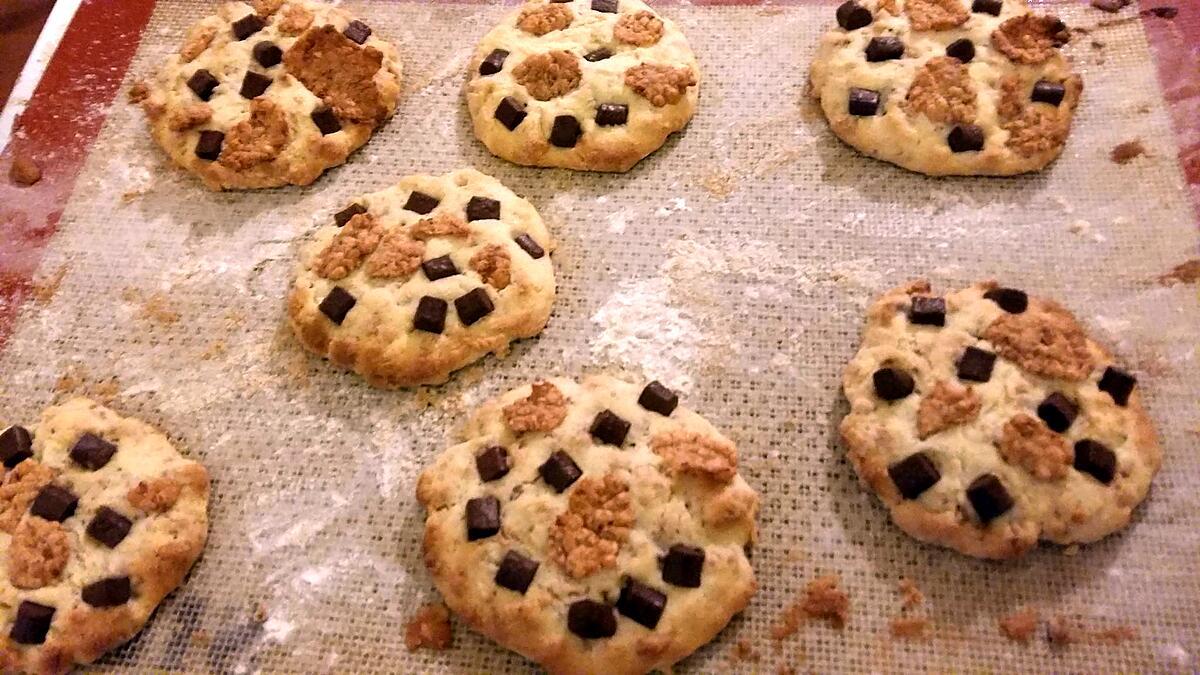 recette Cookies aux Corn flakes