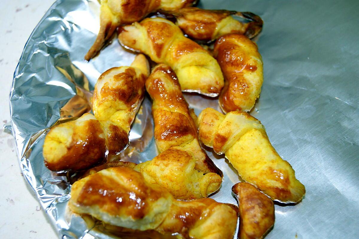 recette Tubes, cornets, mini chaussons et petits nids de pommes