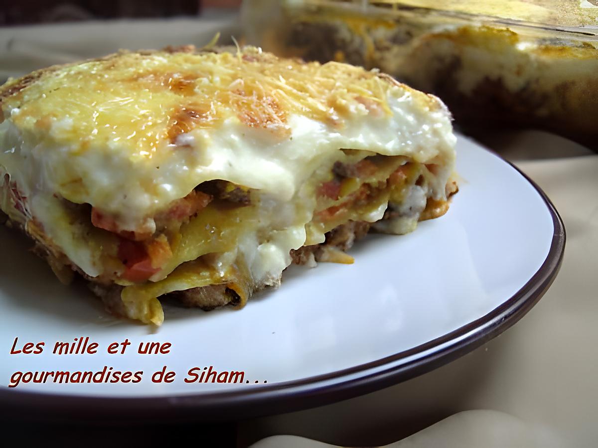 recette Lasagne aux légumes...