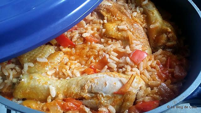 recette Riz wolof ou jollof du Ghana