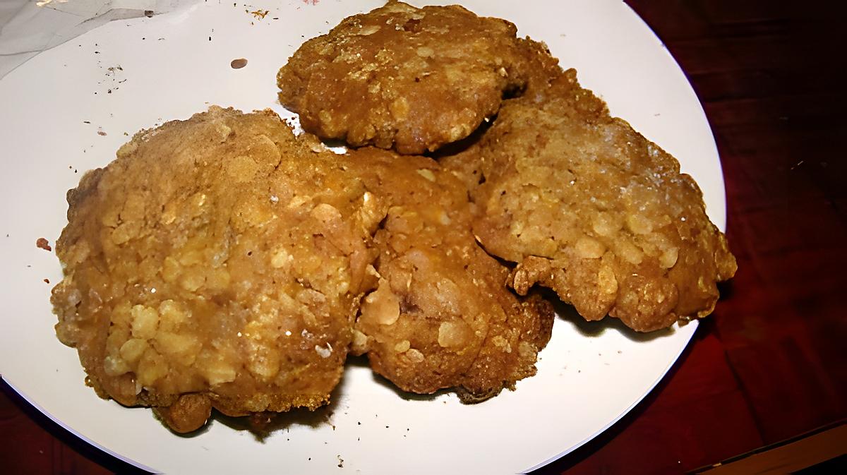 recette Biscuits à l'avoine à l'ancienne