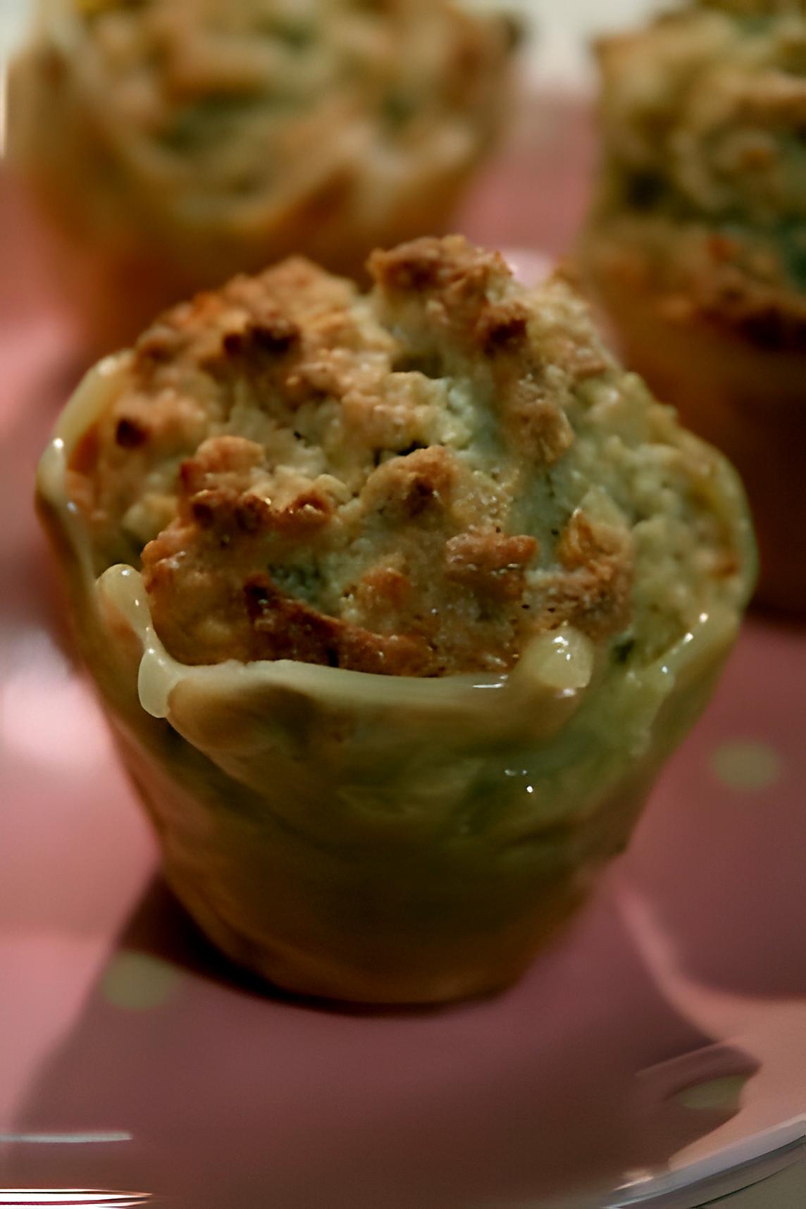 recette Muffins so "coco", glacés de chocolat blanc