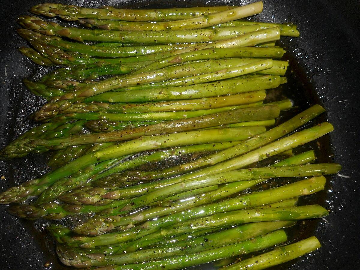 recette Asperges vertes au comté