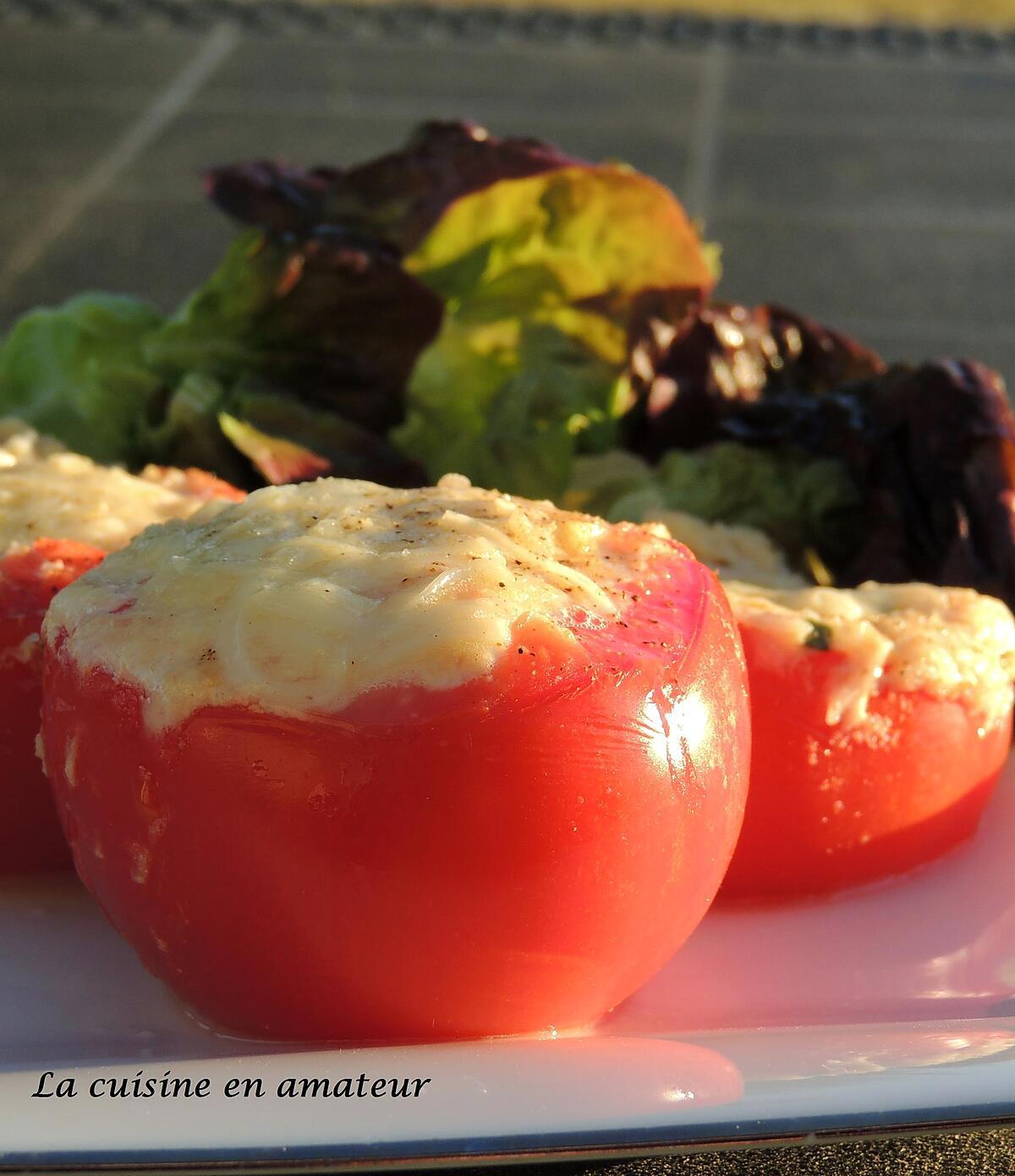 recette Tomates souflées