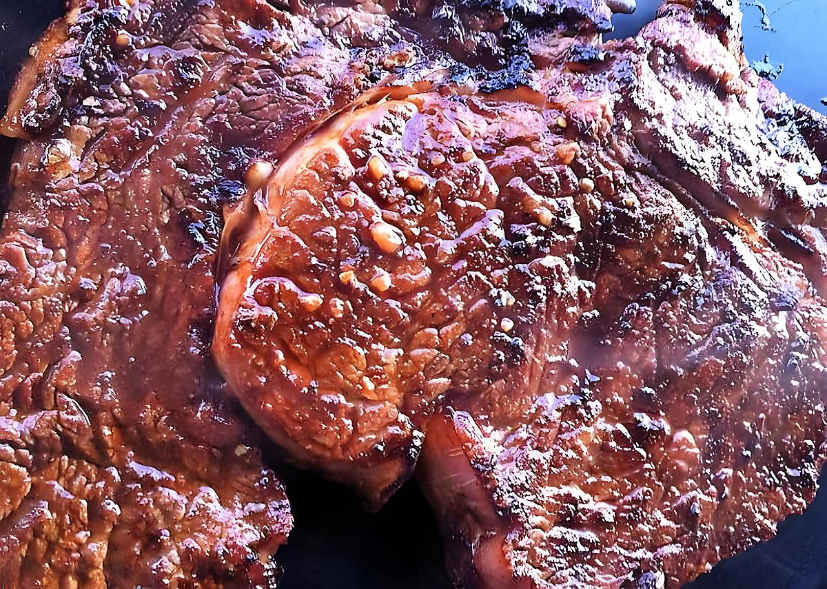 recette Côte de boeuf marinée "spécial barbecue"