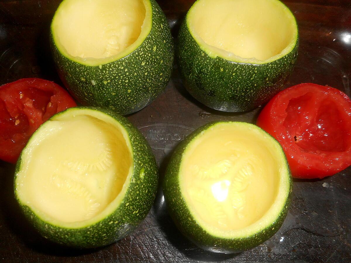 recette Courgette rondes farcies a l italienne