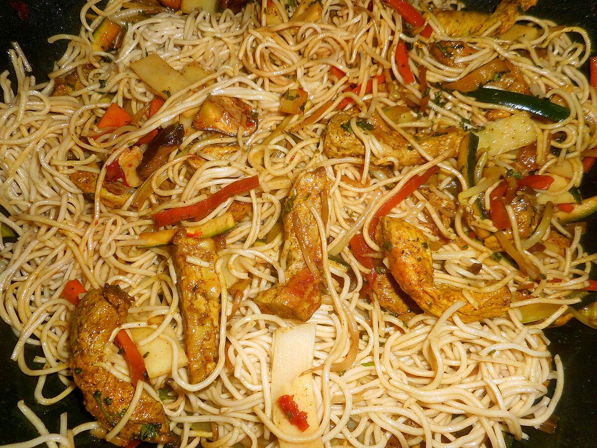 recette Chop suey au porc