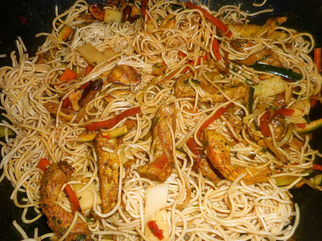 Chop suey au porc