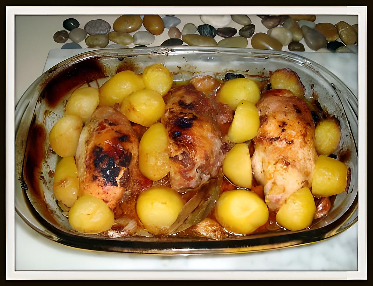 recette Cuisses de poulet farci