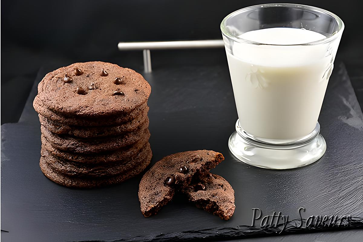 recette Cookies Double Chocolat aux Zestes d'Orange