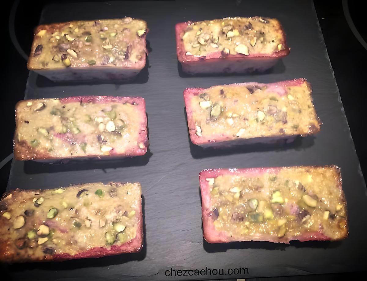 recette Financiers finition pistache