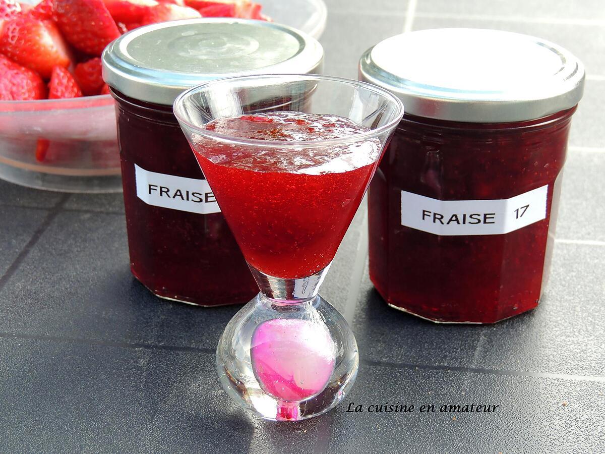 recette Confiture de fraises au micro-ondes