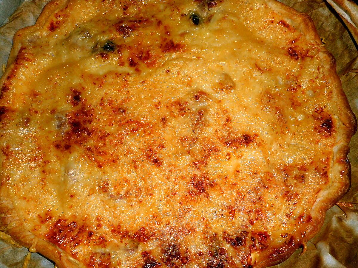 recette Quiche à la Parisienne