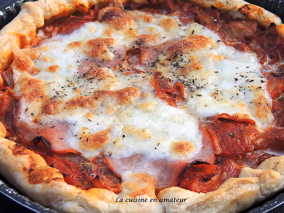 recette Tarte aux tomates et bacon