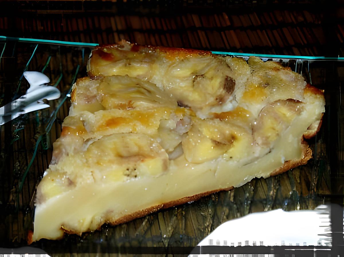 recette Clafoutis banane-coco