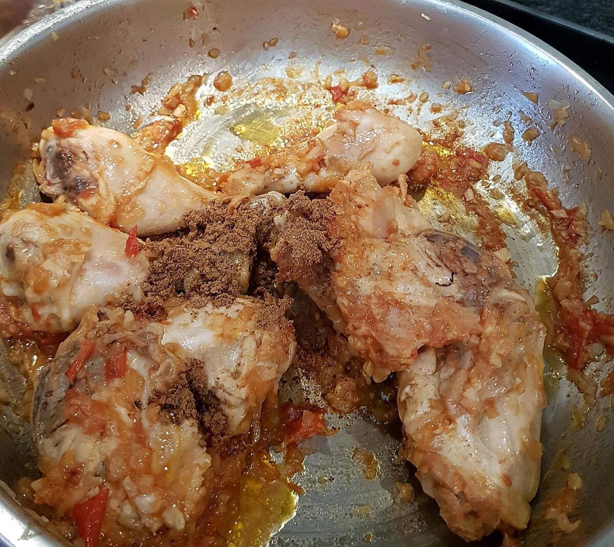 recette Poulet à l’Indienne