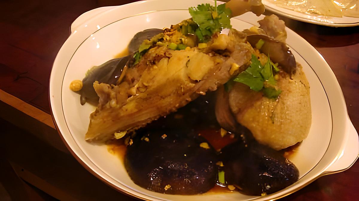 recette Canard à la vapeur façon chinoise